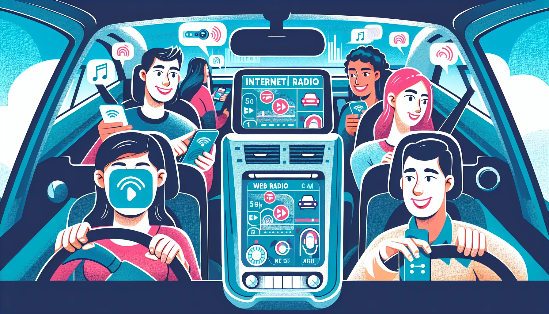 Et si vous écoutiez des webradios dans votre voiture ?