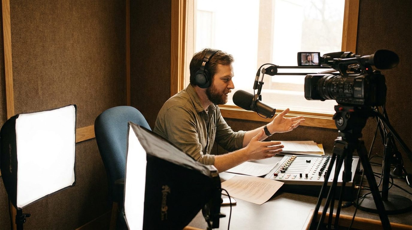 Pódcast en vídeo: la experiencia en radio, una ventaja ante la cámara